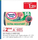 Sac poubelle - HANDY-BAG - Supermarchés Match à Amiens Sac poubelle - HANDY-BAG en promo chez Supermarchés Match Amiens à 1,31 €