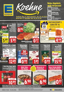 Cola im EDEKA Prospekt "Aktuelle Angebote" mit 24 Seiten (Marl)
