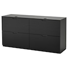 Aktenaufbewahrung schwarz gebeiztes Eschenfurnier von GALANT im aktuellen IKEA Prospekt für 798,00 €