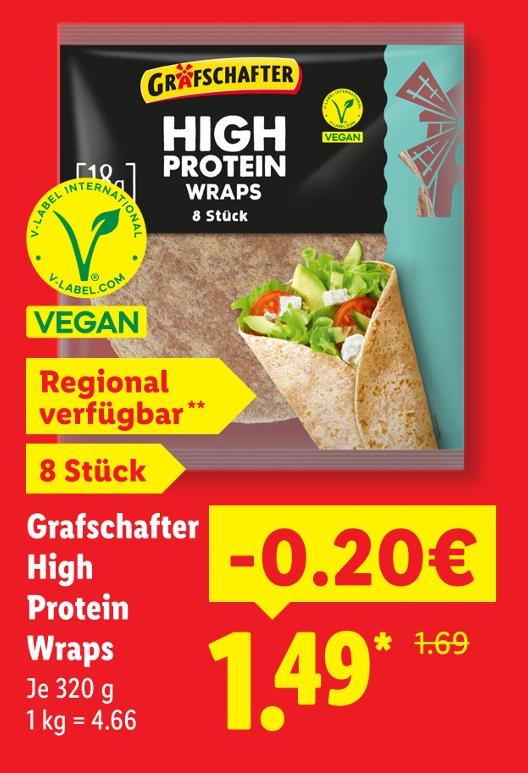High Protein Wraps