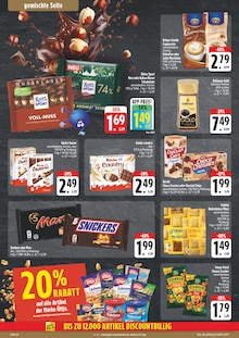 Ritter Sport im aktuellen EDEKA Prospekt (Fürth) Ritter Sport im EDEKA Prospekt "Wir lieben Lebensmittel!" mit 30 Seiten (Fürth)