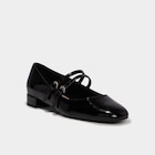 La Halle Bron - Promo Ballerine femme effet verni double bride noir femme Promo Ballerine femme effet verni double bride noir femme à 29,99 € dans le catalogue La Halle à Bron