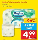 Toilettenpapier Kamille Angebote von Regina bei Netto Marken-Discount Leipzig für 4,99 €