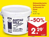 Stein-Auftausalz im Eimer im Netto Marken-Discount Prospekt Stein-Auftausalz im Eimer von Südwestdeutsche Salzwerke im aktuellen Netto Marken-Discount Prospekt für 2,29 €