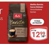Barista Ganze Bohnen im Angebot bei GLOBUS in Bruchsal Barista Ganze Bohnen Angebote von Melitta bei GLOBUS Bruchsal für 12,99 €