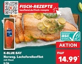 Norweg. Lachsforellenfilet im Angebot bei Kaufland in Gera Norweg. Lachsforellenfilet Angebote von K-BLUE BAY bei Kaufland Gera für 14,99 €