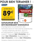 Promo Saturateur Bois Environnement Biosourcé à 89,00 € dans le catalogue Tout Faire à Durtal