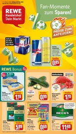 Aktueller REWE Prospekt mit Fleisch, "Dein Markt", Seite 1