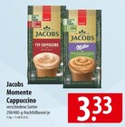Momente Cappuccino Typ Cappuccino Original im Angebot bei famila Nordost in Elmshorn Momente Cappuccino Typ Cappuccino Original Angebote von Jacobs bei famila Nordost Elmshorn für 3,33 €