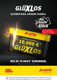 Lotto Baden-Württemberg Prospekt für Karlsruhe mit 1 Seite Lotto Baden-Württemberg Prospekt für Karlsruhe: "Glüxlos", 1 Seite, 01.10.2022 - 10.10.2022