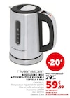 Bouilloire Inox à température variable - Riviera & Bar - Hyper U à Reims Bouilloire Inox à température variable - Riviera & Bar en promo chez Hyper U Reims à 59,99 €