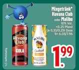 Mixgetränk im EDEKA Prospekt Mixgetränk von Havana Club im aktuellen EDEKA Prospekt für 1,99 €