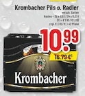 Pils o. Radler Angebote von Krombacher bei Marktkauf Castrop-Rauxel für 10,99 €