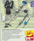 Gartenpflege-Set GPS 1001 4 in 1 von GPS für 99,99 € bei famila Nordwest im Angebot Gartenpflege-Set GPS 1001 4 in 1 von GPS im aktuellen famila Nordwest Prospekt