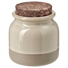 Dose mit Deckel beige im Angebot bei IKEA in Reutlingen Dose mit Deckel beige Angebote von BRUGDHAJ bei IKEA Reutlingen für 4,99 €
