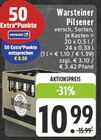 Pilsener Angebote von Warsteiner bei E center Mülheim für 10,99 €