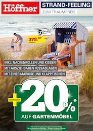 Der aktuelle Höffner Prospekt Der aktuelle Höffner Prospekt: 20% auf Gartenartikel