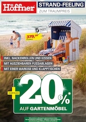 Gartentisch im Höffner Prospekt in Köln Aktueller Höffner Prospekt mit Gartentisch, "20% auf Gartenartikel", Seite 1