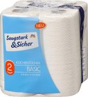 Küchentücher Basic, 2-lagig von Saugstark&Sicher für 2,95 € bei dm-drogerie markt im Angebot Küchentücher Basic, 2-lagig von Saugstark&Sicher im aktuellen dm-drogerie markt Prospekt