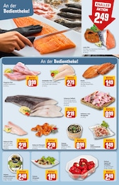 REWE Lachsfilet im Prospekt 