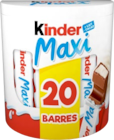 Kinder maxi - Lidl à Saint-Nazaire Kinder maxi en promo chez Lidl Saint-Nazaire à 2,99 €