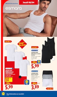 Catalogue Lidl, 09/04/2026 - 15/04/2026, XXL, 75 pages Prospectus Lidl en cours, "XXL", 75 pages