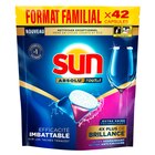 Capsules lave-vaisselle "Format Familial" - SUN en promo chez Carrefour Rillieux-la-Pape à 11,80 €