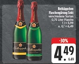 Aktuelles Flaschengärung Sekt Angebot bei EDEKA in Suhl ab 4,49 €