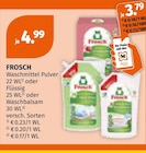 Waschmittel Pulver im Angebot bei Müller in Duisburg Waschmittel Pulver Angebote von Frosch bei Müller Duisburg für 3,79 €