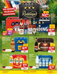 Bier im Netto Marken-Discount Prospekt "Aktuelle Angebote" mit 70 Seiten (Frankfurt (Main))