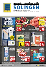 EDEKA Prospekt für Solingen mit 26 Seiten EDEKA Prospekt für Solingen: "Aktuelle Angebote", 26 Seiten, 26.05.2026 - 30.05.2026