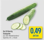 Salatgurke bei diska im Pölzig Prospekt für 0,49 €