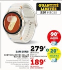 Montre Galaxy Watch7 40 mm - Samsung en promo chez Hyper U Saintes à 189,00 €
