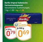 Hartweizenteigwaren im Angebot bei GLOBUS in Viersen Hartweizenteigwaren Angebote von Barilla bei GLOBUS Viersen für 0,69 €