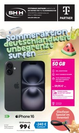 Handy im Systemhaus Hartmann Prospekt in Arnsberg Aktueller Systemhaus Hartmann Prospekt mit Handy, "SOMMERAKTION: DEUTSCHLANDWEIT UNBEGRENZT SURFEN", Seite 1