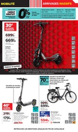 Promos Vélo dans le catalogue "PASSEZ L'AUTOMNE CONNECTÉ À VOS ENVIES !" de Carrefour Vélo en promo dans le catalogue Carrefour à la page 3