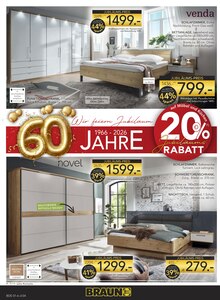 Kleiderschrank im aktuellen BRAUN Möbel-Center Prospekt (Freiburg (Breisgau)) Kleiderschrank im BRAUN Möbel-Center Prospekt "Wir feiern Jubiläum!" mit 24 Seiten (Freiburg (Breisgau))