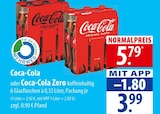 Aktuelle Coca Cola Angebote bei famila Nordost in Stralsund Aktuelles Coca-Cola oder Coca-Cola Zero Angebot bei famila Nordost in Stralsund ab 3,99 €