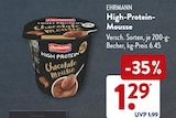 High-Protein-Mousse von Ehrmann im aktuellen ALDI SÜD Prospekt für 1,29 €