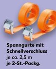 Spanngurte mit Schnellverschluss für 1,99 € bei Kaufland im Angebot Spanngurte mit Schnellverschluss im aktuellen Kaufland Prospekt