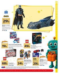 Prix et réduction Lego Marvel dans le prospectus Carrefour en cours Offre Lego Marvel dans le catalogue Carrefour du moment à la page 51