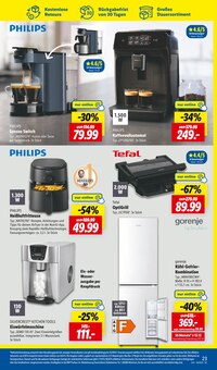 Kaffeevollautomat im Lidl Prospekt "LIDL LOHNT SICH" mit 61 Seiten (Heilbronn)