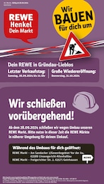 REWE Prospekt "Dein Markt" für Gelnhausen, 34 Seiten, 23.09.2024 - 28.09.2024