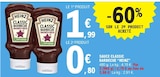 sauce classic barbecue - HEINZ en promo chez E.Leclerc sauce classic barbecue - HEINZ dans le catalogue E.Leclerc