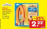 Netto Marken-Discount - Wiener Würstchen Angebot im Prospekt Wiener Würstchen bei Netto Marken-Discount im Prospekt "" für 2,22 €