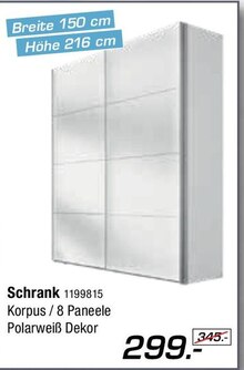 Schrank bei Zurbrüggen in Oberhausen Schrank im Angebot bei Zurbrüggen Oberhausen für 299,00 €