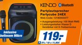 Partylautsprecher Partycube 24EX Angebote von Kendo bei expert Schweinfurt für 119,00 €