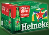Bière Blonde Heineken 5° - Heineken en promo chez U Express Brest à 7,47 €