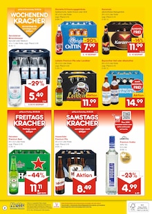 Bier im Netto Marken-Discount Prospekt "DER ORT, AN DEM DU IMMER AUSGEZEICHNETE PREISE FINDEST." mit 2 Seiten (Aschaffenburg)