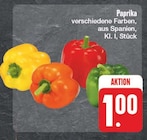 Paprika Angebote bei EDEKA Altenburg für 1,00 €